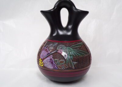 Navajo Etched Wedding Vase